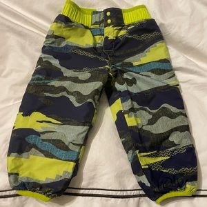 Patagonia reversible snow pants
